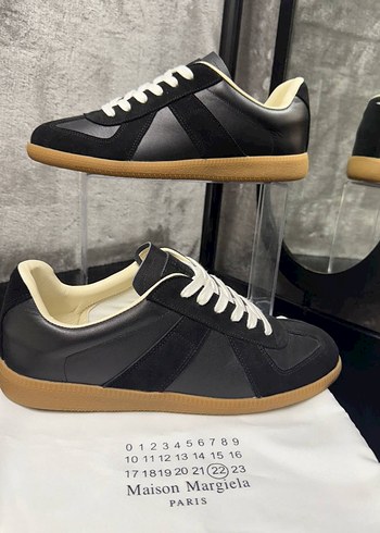 maison margiela Siyah Blok Topuklu Spor Ayakkabı - Görsel 2