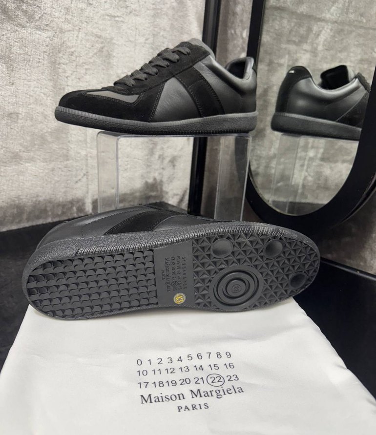 maison margiela Siyah Spor Ayakkabı Stiletto Topuk - Görsel 3