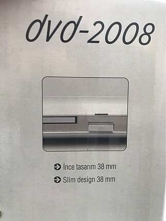  Beden gri Renk DVD PLAYER