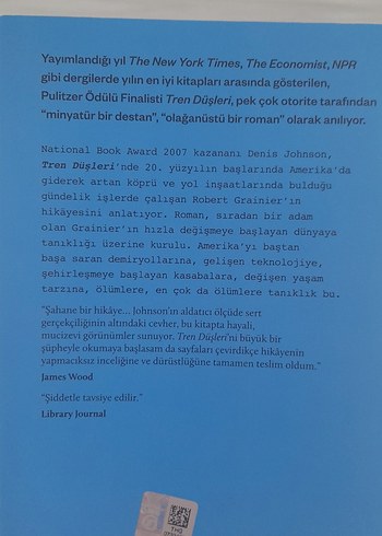 Tren Düşleri - Denis Johnson