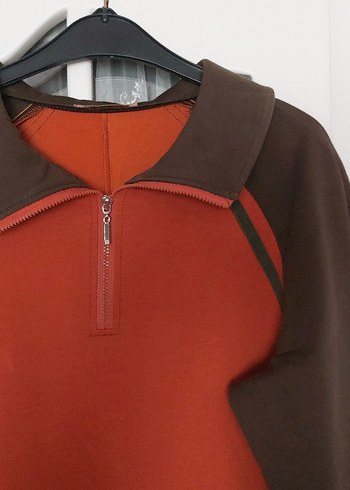 Fermuar Yakalı Tesettür Tunik - Görsel 3