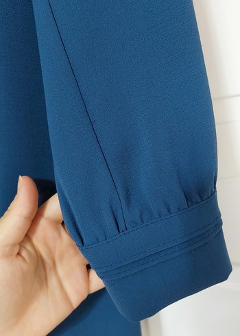 Mavi Tesettür Tunik Alesya - Görsel 3