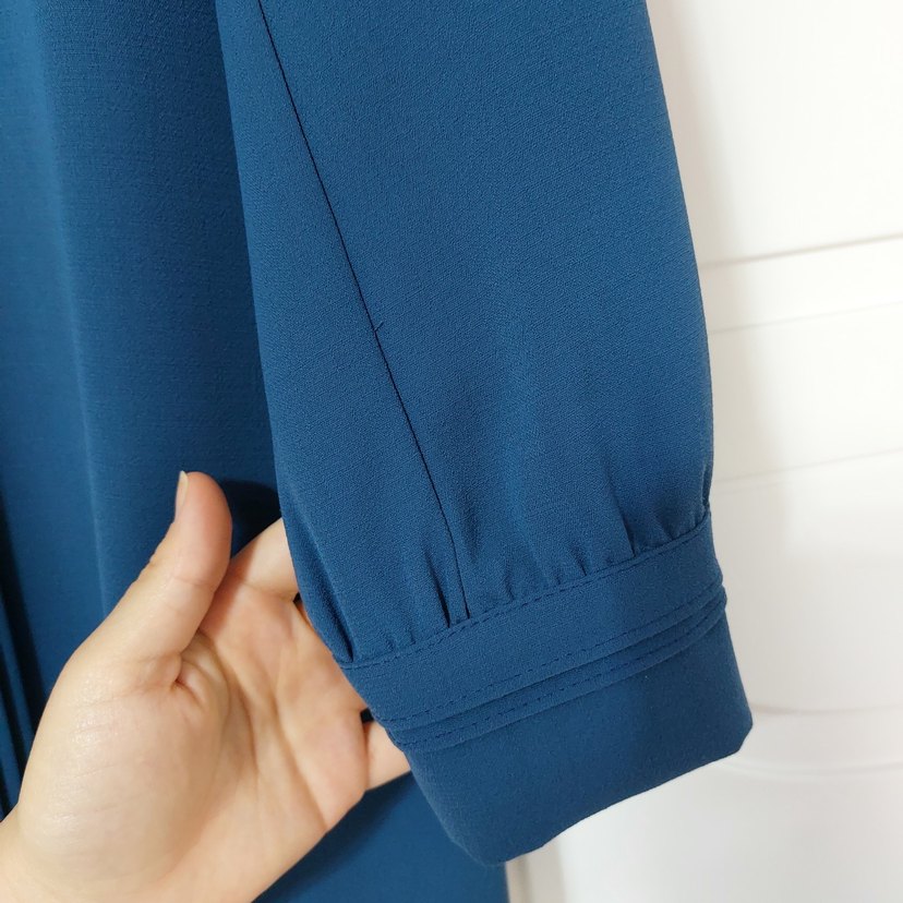 Mavi Tesettür Tunik Alesya - Görsel 3