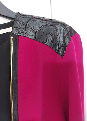 Mürdüm Siyah Tesettür Tunik Eflin - Görsel 2