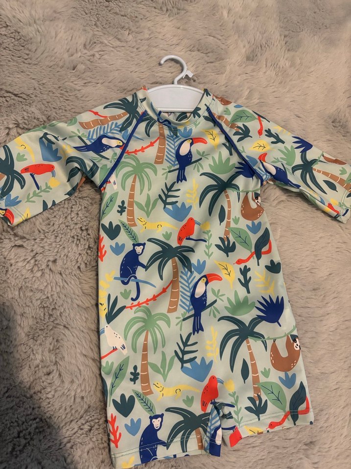 Renkli Baskılı Bebek Erkek Tulum - Görsel 4