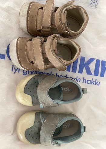Erkek Bebek İlk Adım Ayakkabıları, Cırt Cırtlı