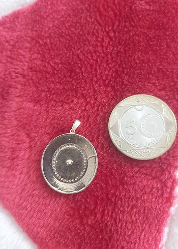 Beden altın Renk Gümüş kolye ucu