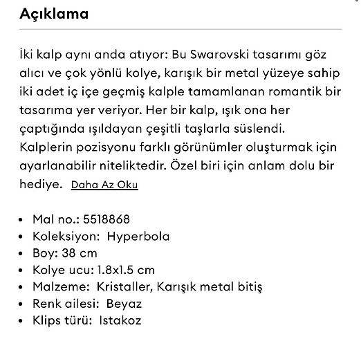 Swarovski Infinity Kolye - Görsel 16