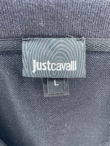 l Beden siyah Renk Just Cavalli T-shirt %70 İndirimli.