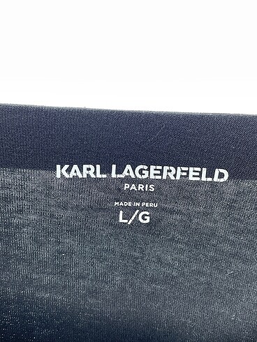 l Beden siyah Renk Karl Lagerfeld T-shirt %70 İndirimli.
