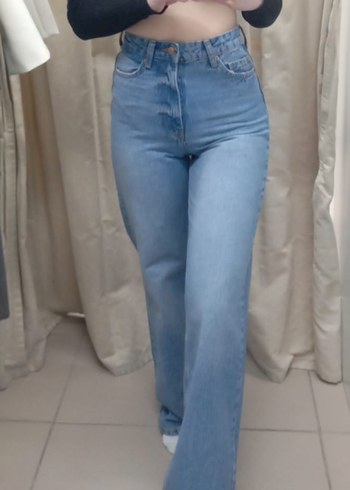 ZARA WİDE LEG JEAN - Görsel 7