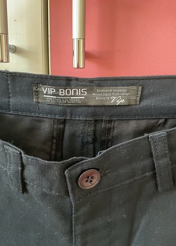 Siyah Regular Fit Midi Erkek Kot Pantolon - Görsel 3