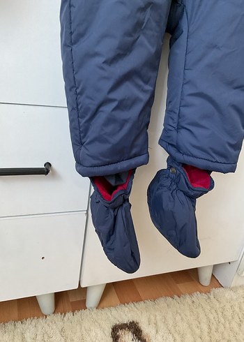 Koyu Mavi Bebek Kayak Tulumu - Görsel 3