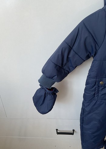 Koyu Mavi Bebek Kayak Tulumu - Görsel 2