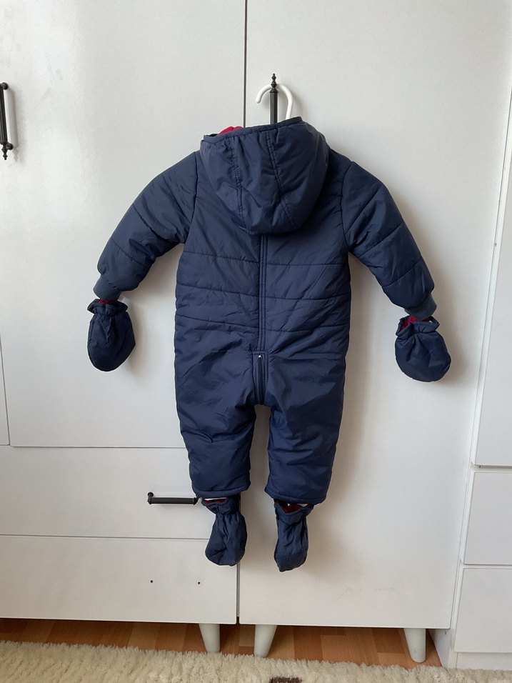 Koyu Mavi Bebek Kayak Tulumu - Görsel 4