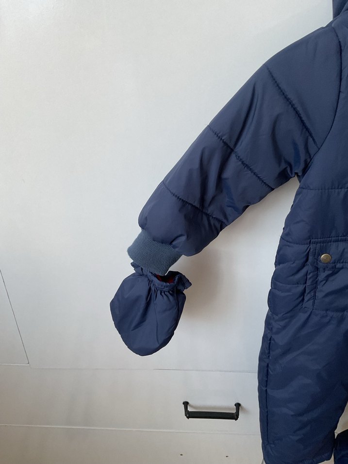 Koyu Mavi Bebek Kayak Tulumu - Görsel 2