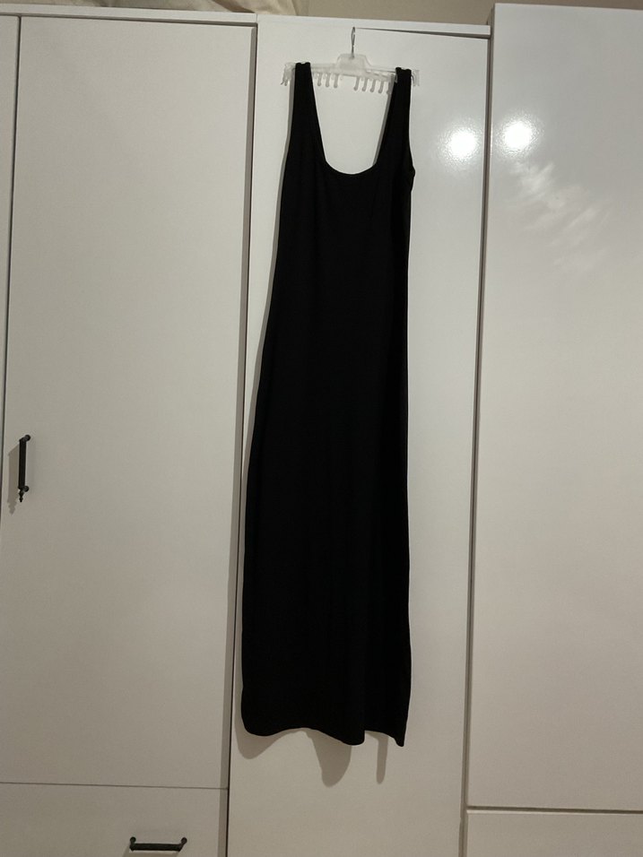 SİYAH DAR ELBİSE - Görsel 3