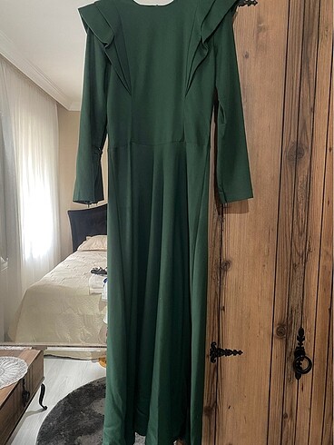 36 Beden Abiye tarzı elbise