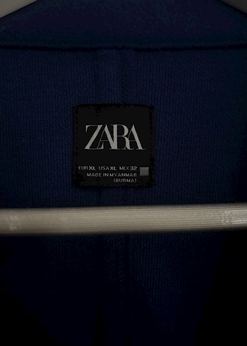 Lacivert Düz Kesim Kaban - Görsel 6