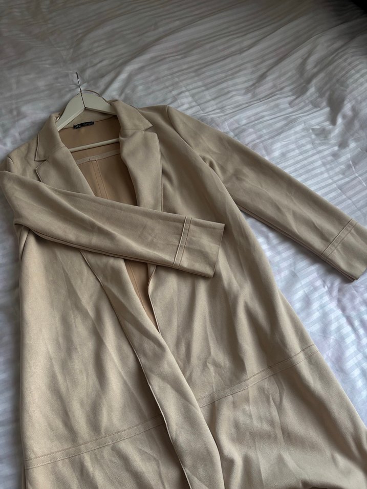 ZARA İNCE KAP SÜST CEKET - Görsel 3