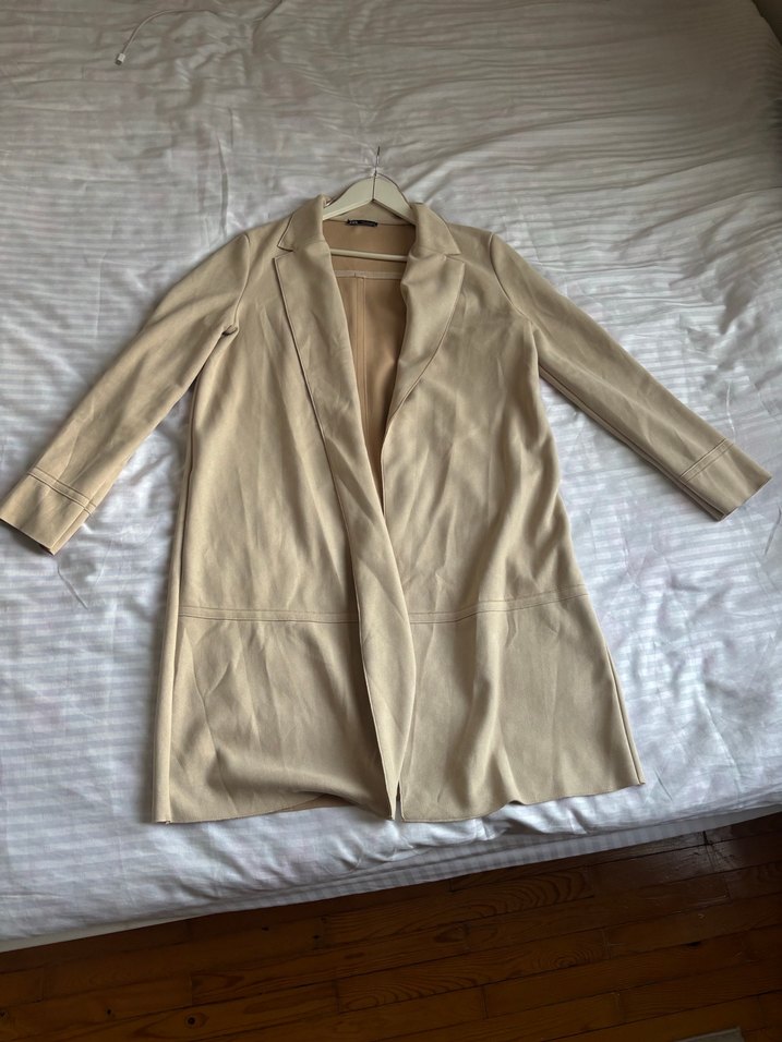 ZARA İNCE KAP SÜST CEKET - Görsel 5