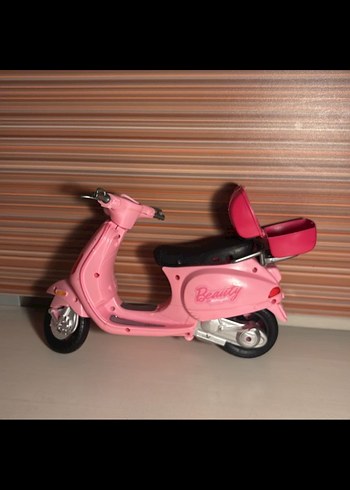 Pembe Oyuncak Scooter Araba - Görsel 4