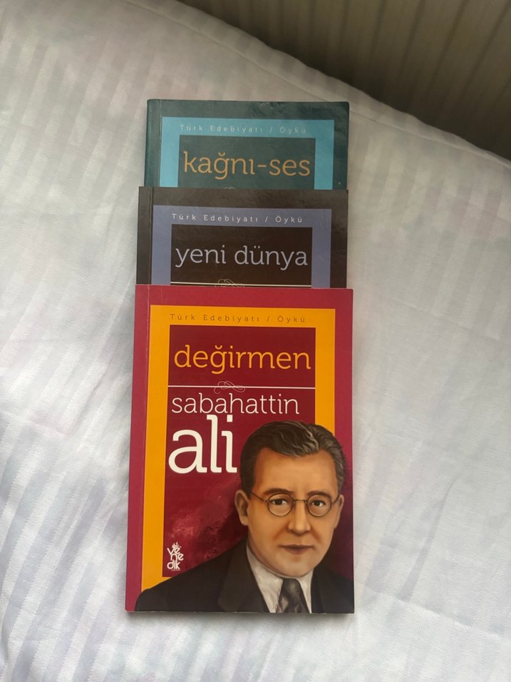 Sabahattin Ali Kitap Seti: Değirmen, Yeni Dünya, Kağnı-Ses - Görsel 2
