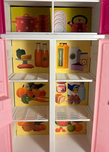 Çocuklar için Pembe Renkli Dolap - Görsel 5