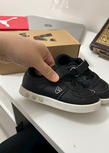Vicco Erkek Çocuk Siyah Spor Ayakkabı