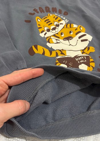 Erkek Çocuk Baskılı Sweatshirt 2 li - Görsel 8