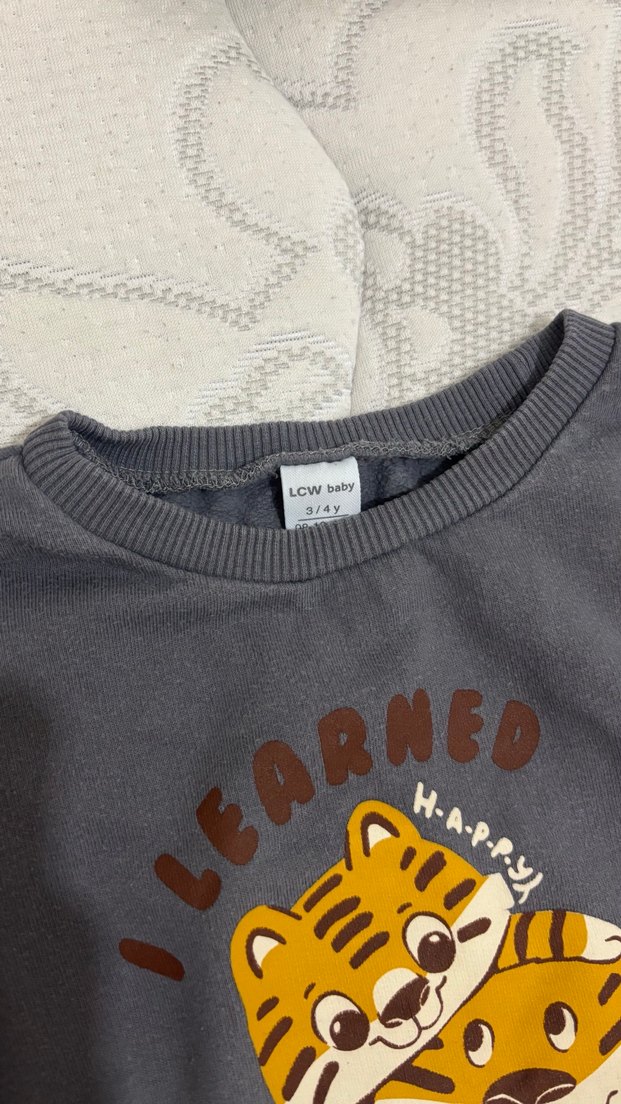 Erkek Çocuk Baskılı Sweatshirt 2 li - Görsel 2