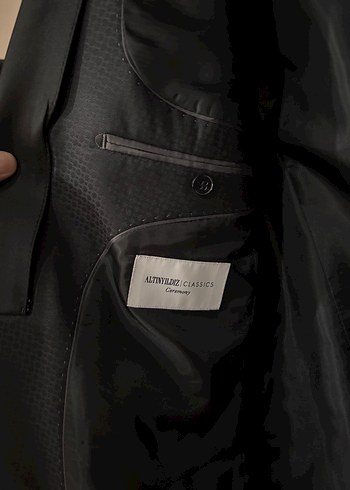 Smokin damat takımı altınyıldız - Görsel 11