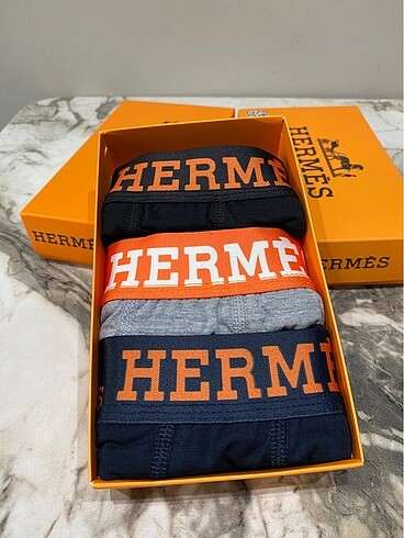 Hermes Qr kodlu boxer