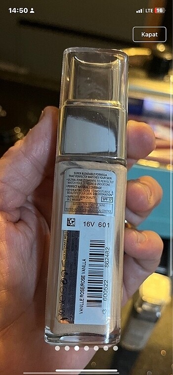 Beden Loreal true mach fondöten