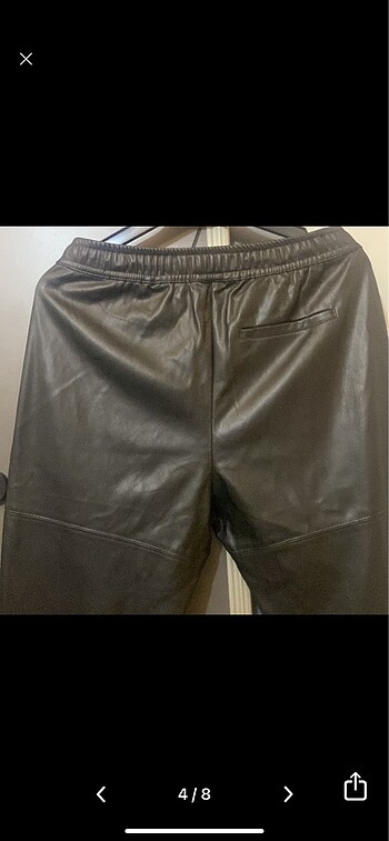 Pull and Bear Deri pantolon