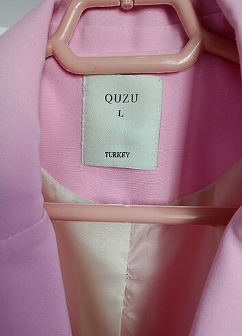 l Beden pembe Renk Blazer