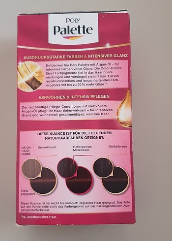 Palette Argan Yağlı Mokka Kahve Saç Boyası 850 - Görsel 2