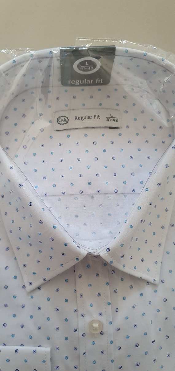 Düğmeli Kısa Kollu Erkek Gömlek - Görsel 3