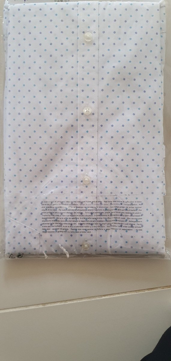 Düğmeli Kısa Kollu Erkek Gömlek - Görsel 2