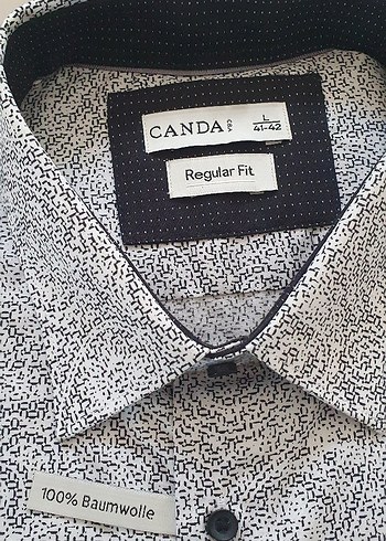 Candar Regular Fit Desenli Erkek Gömlek - Görsel 3