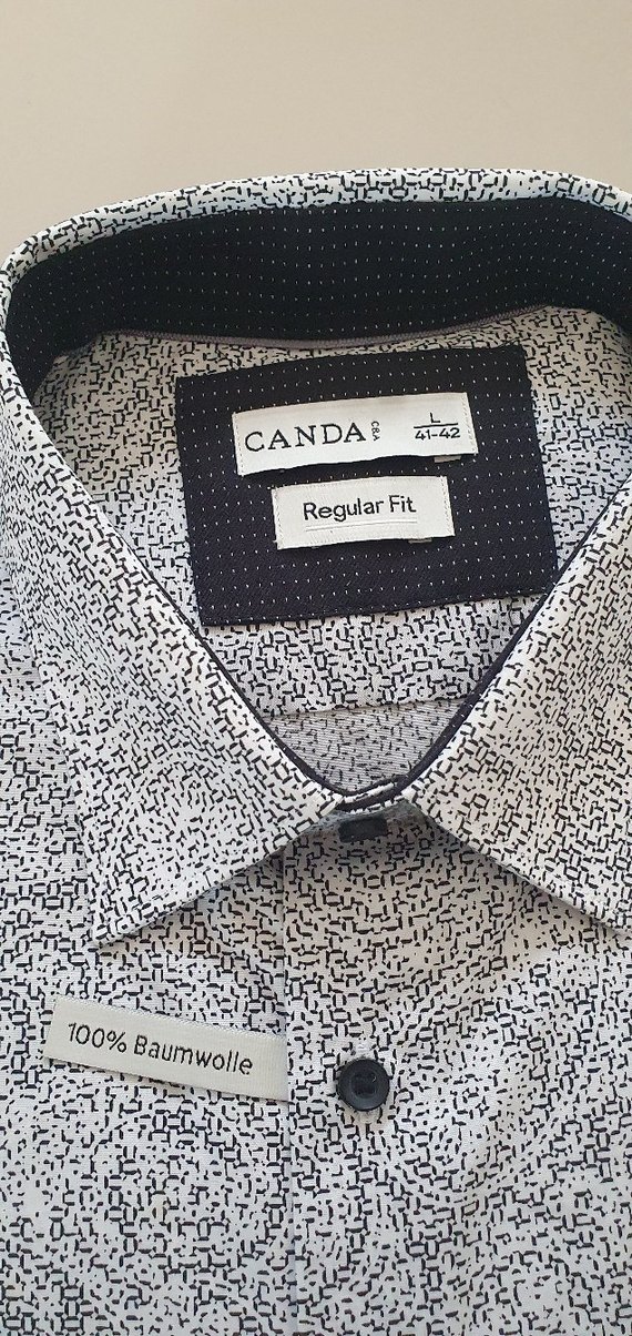 Candar Regular Fit Desenli Erkek Gömlek - Görsel 3