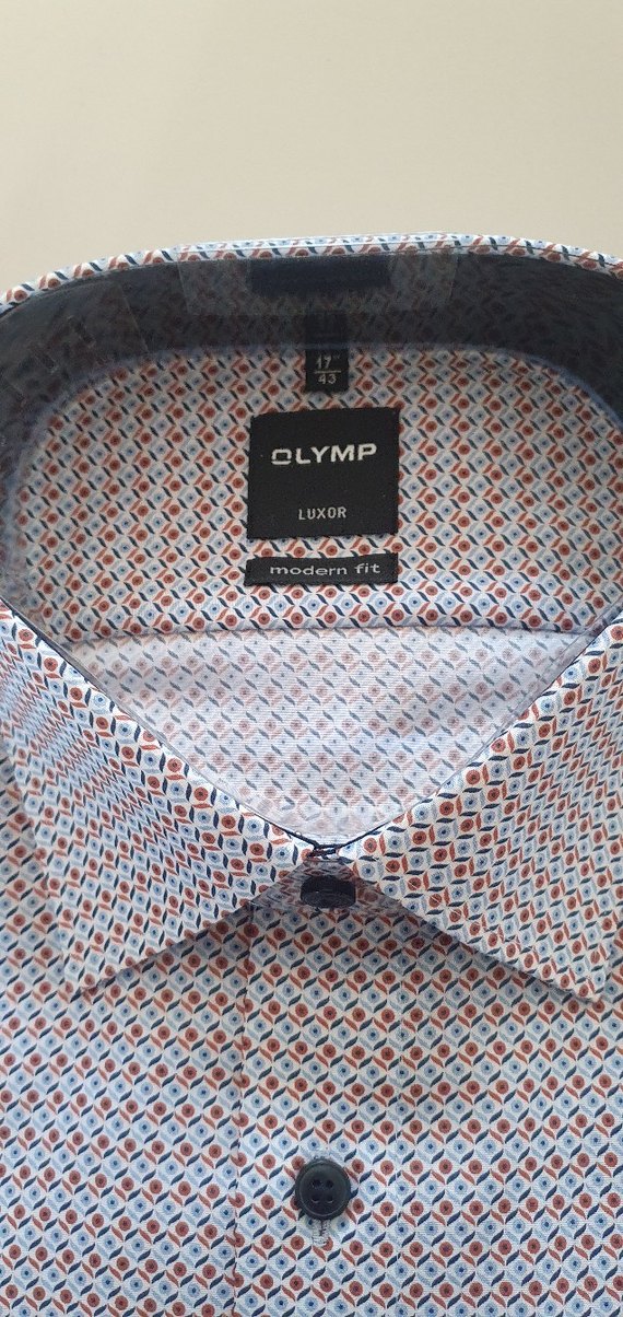 Bordo Desenli Uzun Kollu Erkek Gömlek - Görsel 3