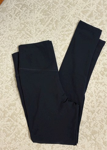 Oysho Lacivert Midi Spor Tayt - Görsel 2