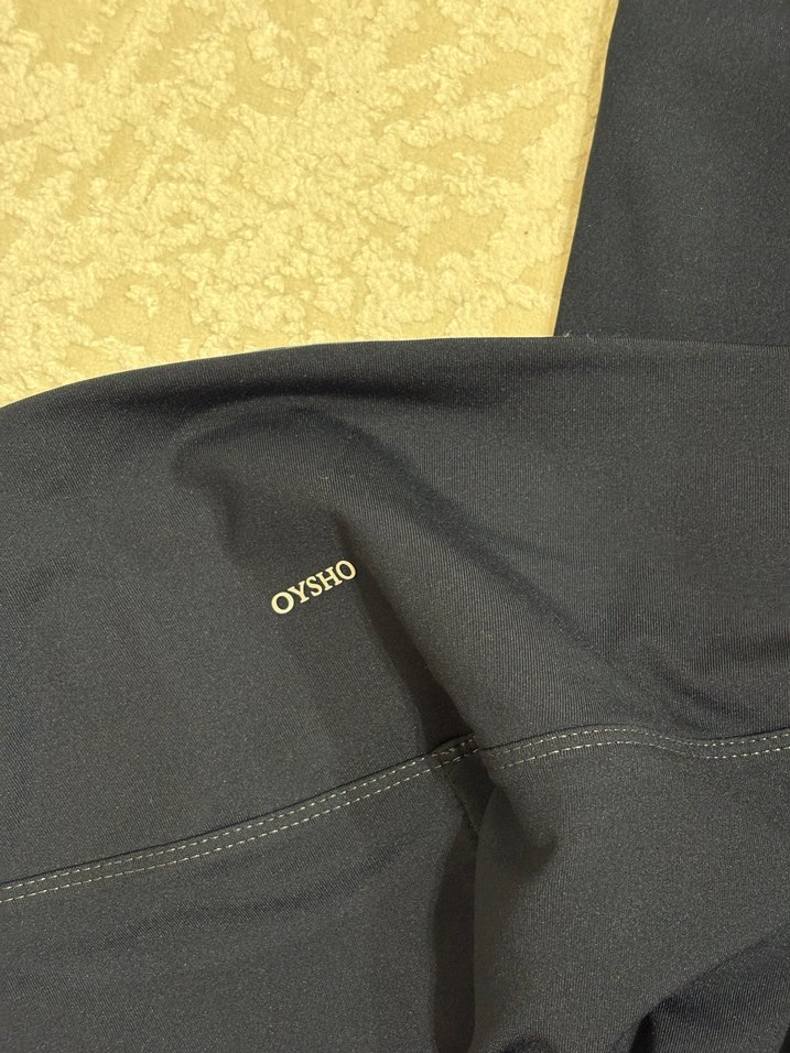 Oysho Lacivert Midi Spor Tayt - Görsel 3