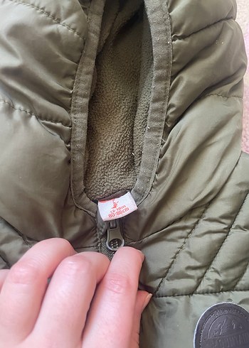 Koton Kapüşonlu Erkek Çocuk Yeşil Mont