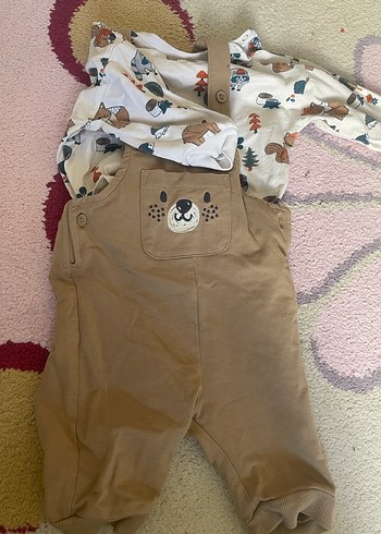 LC Waikiki Erkek Çocuk Kahverengi Örme Salopet