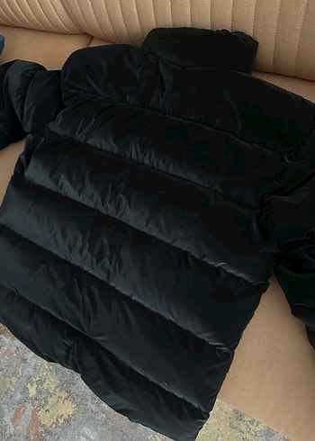 Siyah Fermuarlı Midi Kışlık erkek Mont - Görsel 3