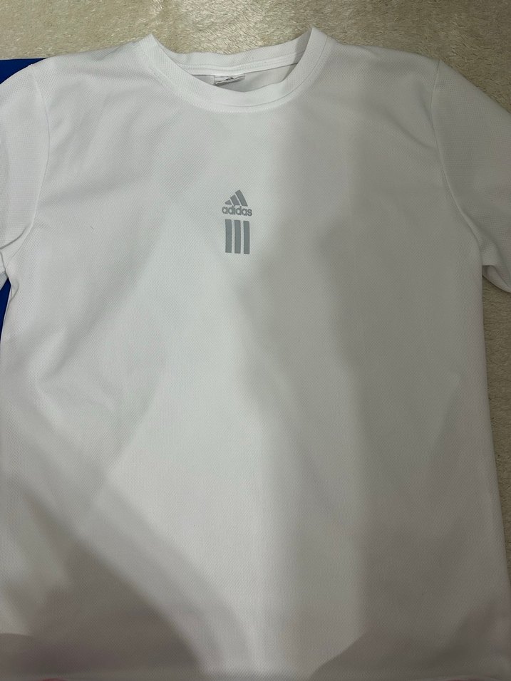 Mavi ve Beyaz 2 li Spor Erkek Kısa Kollu Tişört - Görsel 3