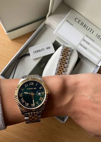 Cerruti 1881 kadın orjinal cerrutti 1881 sertifası saat