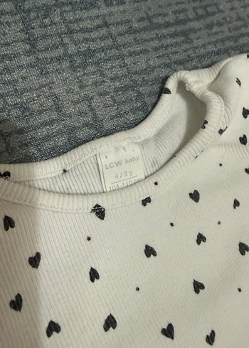 Kız Çocuk Çizgili ve Kalp Desenli Pamuklu Sweatshirtler - Görsel 10